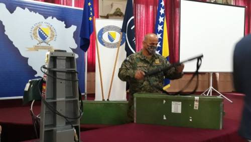 OSBiH prve u regiji provele projekt obilježavanja malog i lakog naoružanja