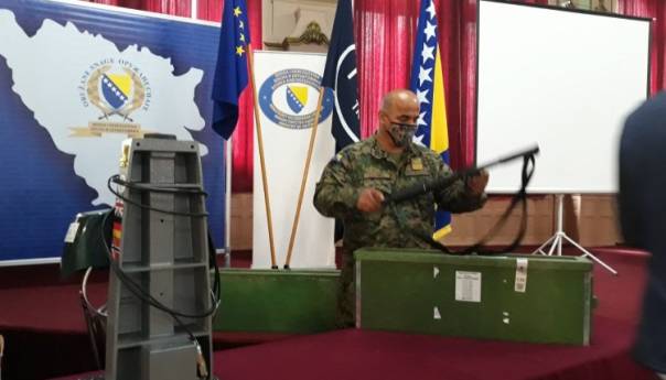 OSBiH prve u regiji provele projekt obilježavanja malog i lakog naoružanja