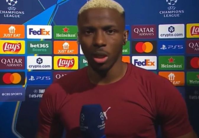 Osimhen objasnio što nije slavio gol protiv Juventusa