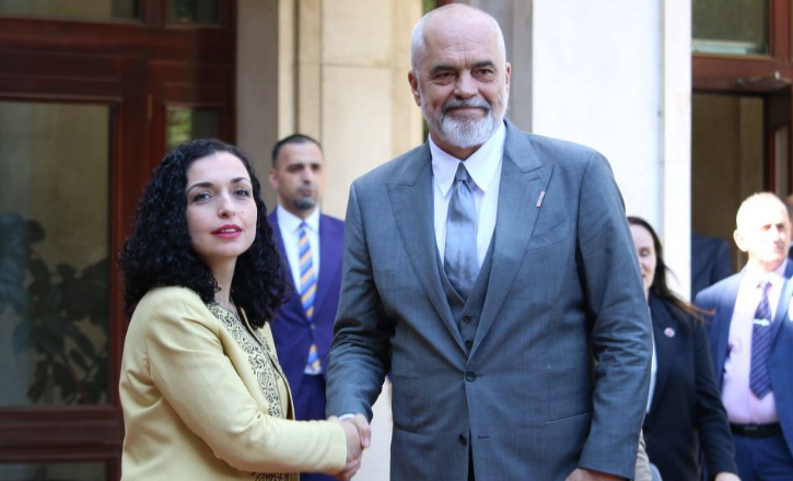 Osmani razgovarala sa albanskim premijerom Ramom