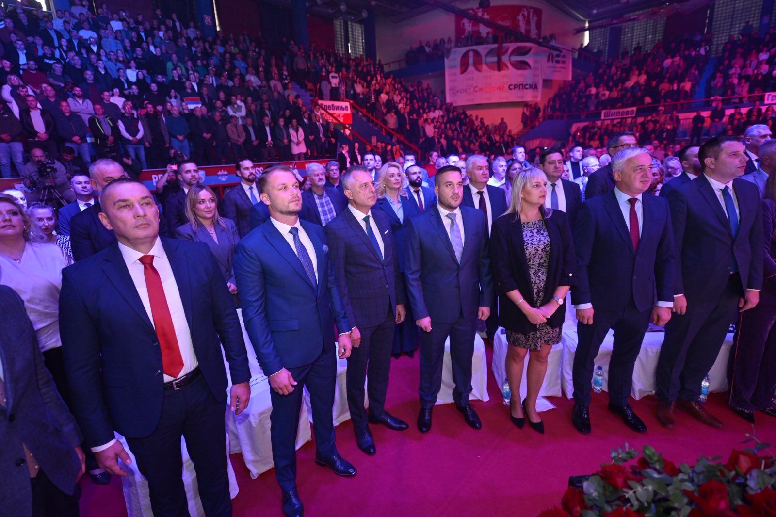 Osnivačka skupština Pokreta "Sigurna Srpska" u ispunjenoj dvorani Borik 