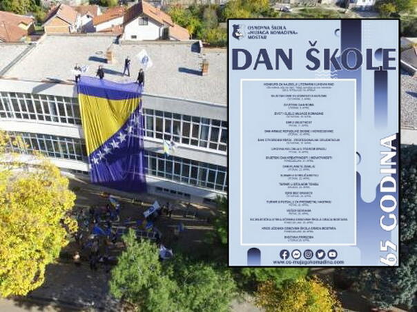 Osnovna škola Mujaga Komadina proslavlja 65. rođendan: Bogat program aktivnosti koji će trajati cijeli mjesec april