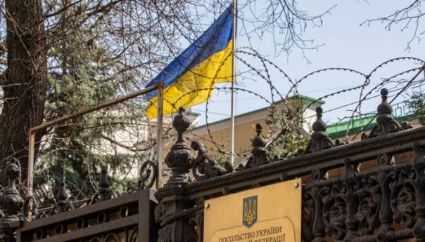 Osoblje ukrajinske ambasade evakuira se iz Moskve