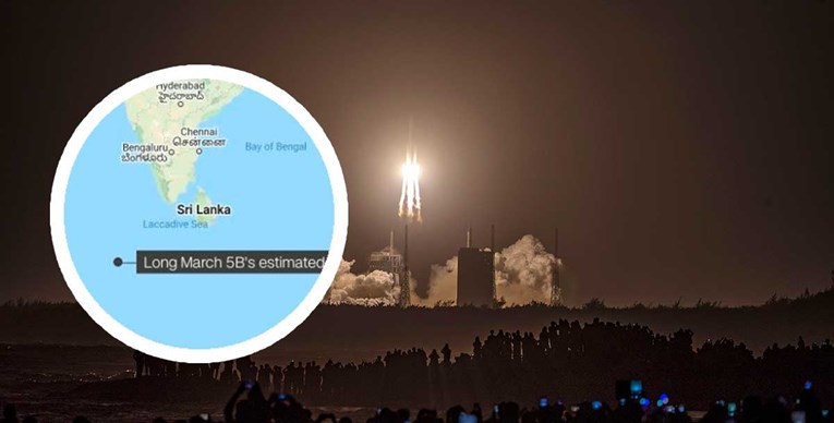 Ostaci kineske rakete pali u Indijski ocean