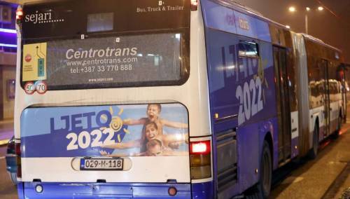 Oštećenja na autobusu nisu posljedica upotrebe vatrenog oružja