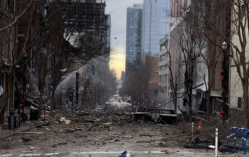Osumnjičeni za bombaški napad u Nashvilleu poginuo u eksploziji