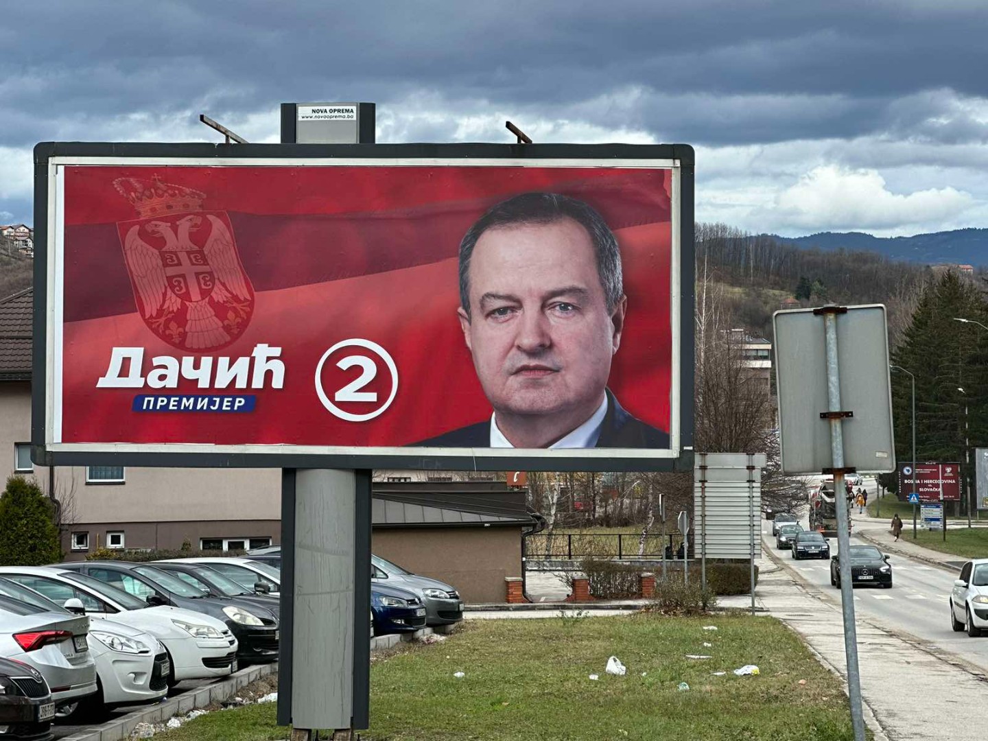 Osvanuli predizborni plakati Dačića u Istočnom Sarajevu 
