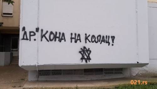 Osvanuo grafit u kojem se poziva na ubistvo epidemiologa Kona