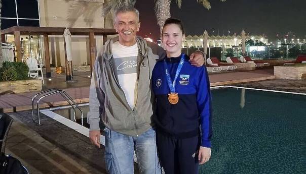 Otac Velibor: Gospodo, moja ribica, evropska prvakinja Lana Pudar