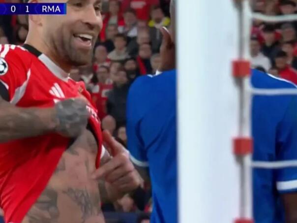 Otamendi provocirao Viniciusa pokazivanjem tetovaža trofeja