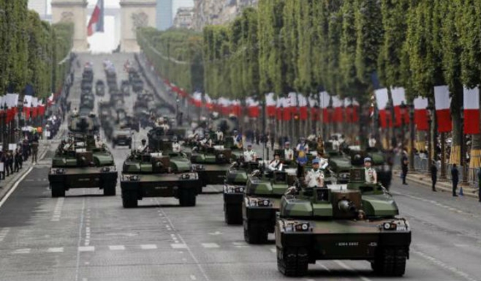 Otkazana parada povodom Dana pada Bastilje