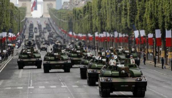 Otkazana parada povodom Dana pada Bastilje