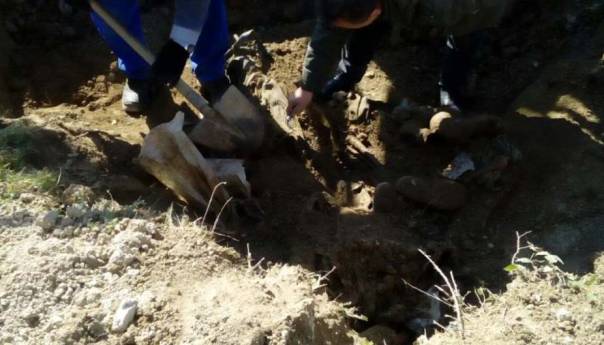 Otkrivena masovna grobnica na području Srebrenice