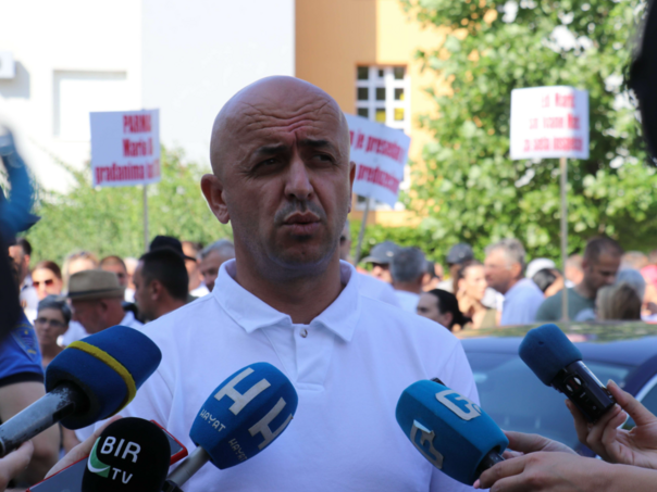 Otpušteni radnici u Mostaru: Nećemo biti robovi!