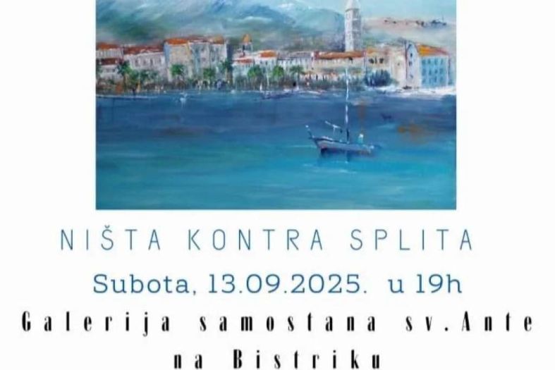 Otvaranje izložbe "Ništa kontra Splita" sutra u Sarajevu