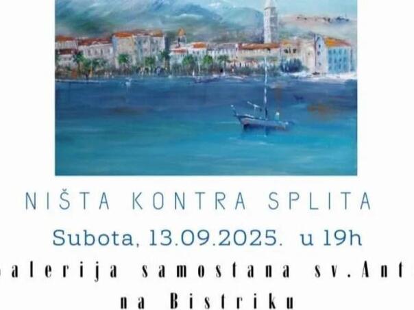 Otvaranje izložbe "Ništa kontra Splita" sutra u Sarajevu