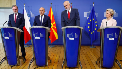 Otvaranje pregovora sa Makedonijom i Albanijom 'povijesni trenutak'