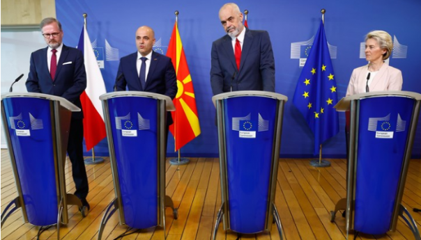 Otvaranje pregovora sa Makedonijom i Albanijom 'povijesni trenutak'