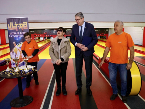 Otvoren Međunarodni kuglaški turnir za slijepe u Zetri