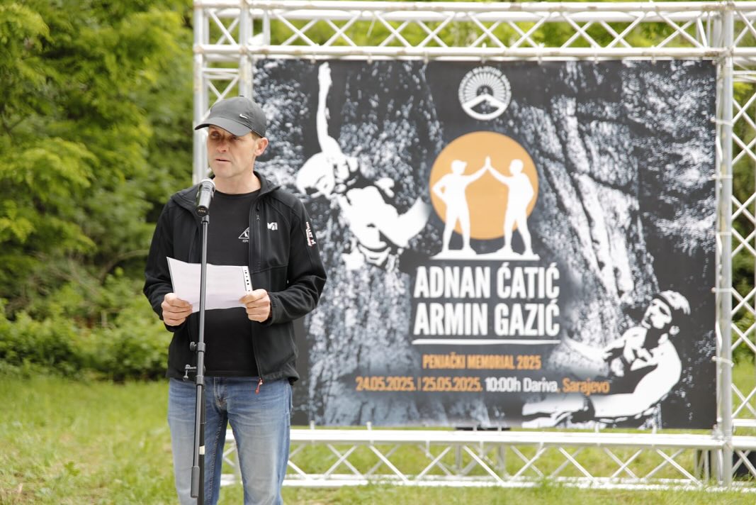 Otvoren penjački Memorijal 'Adnan Ćatić - Armin Gazić 2025'