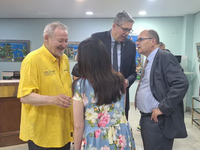 Otvorena izložba Adina Hebiba "Tvoj i moj grad" Sarajevo - Mostaru 2025.