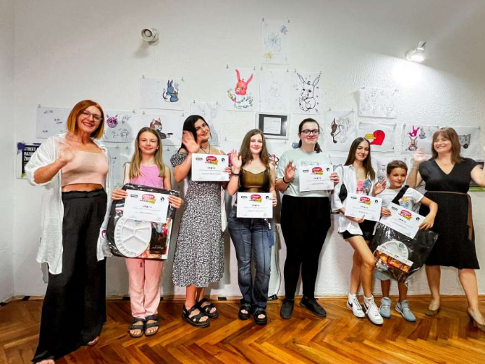 Otvorena izložba učesnika prve Street Art Mini akademije
