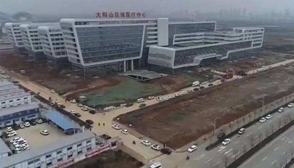 Otvorena prva bolnica za liječenje oboljelih od koronavisrusa sa 1.000 kreveta