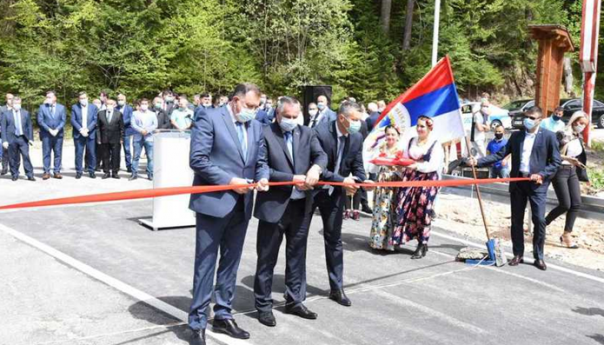 Otvorena rekonstruisana dionica na putu Lukavica - Jahorina