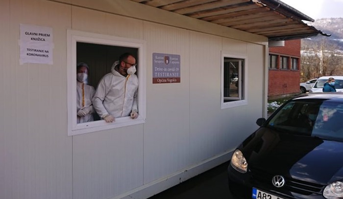 Otvoreni Drive-in punktovi za testiranje u općini Ilidža i Semizovcu