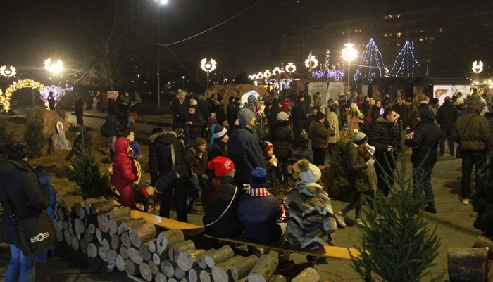 Otvoreno Božićno seoce u Beogradu