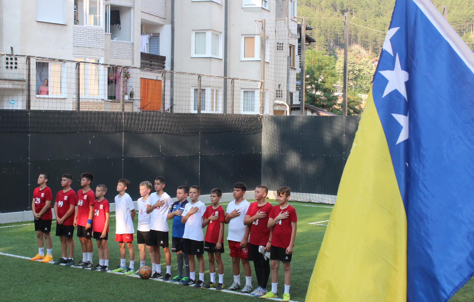 Otvoreno rekonstruisano igralište u naselju Orašje povodom Dana grada Konjica