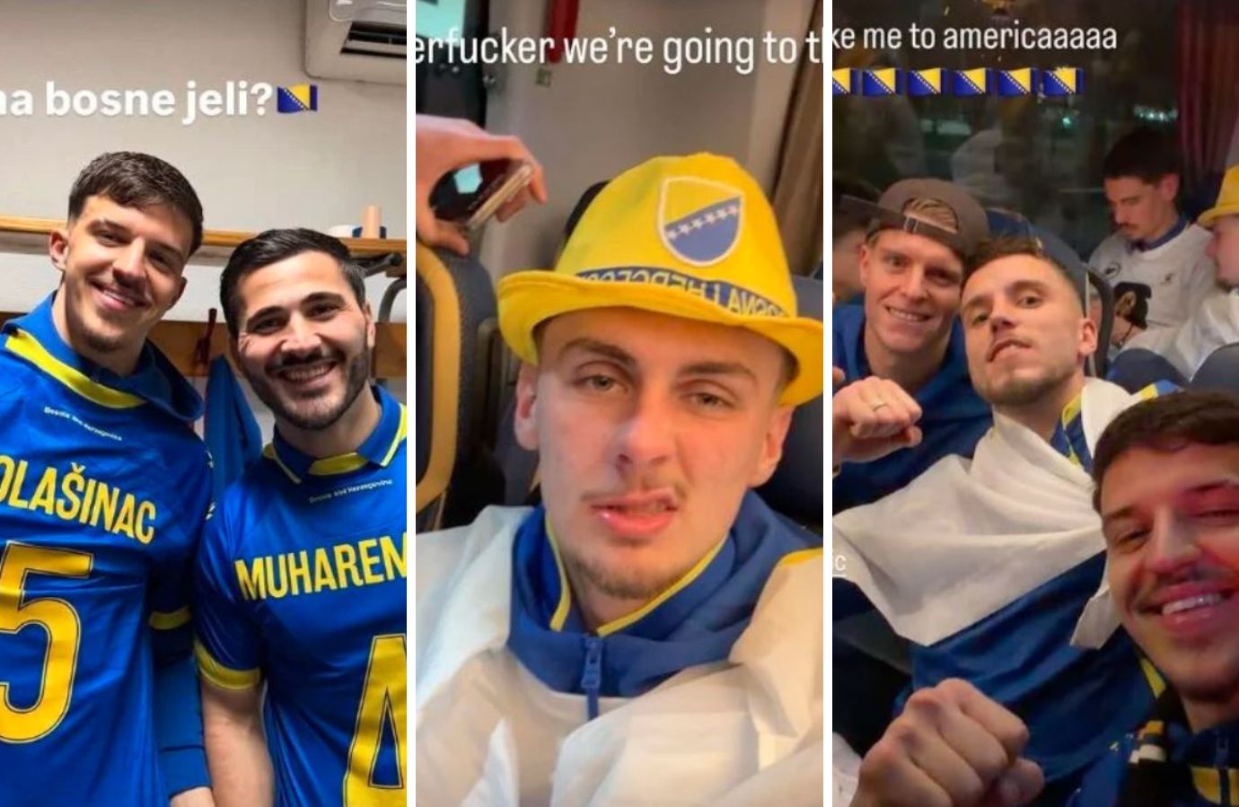 Ovako ih ne viđamo često: Reprezentativci podijelili fotografije iz svlačionice i autobusa