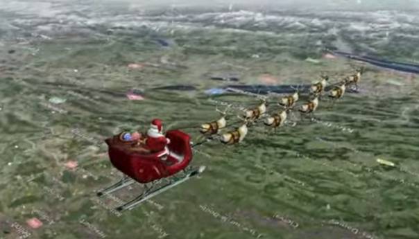 Ovdje možete pratiti gdje se trenutno nalazi Djed Mraz