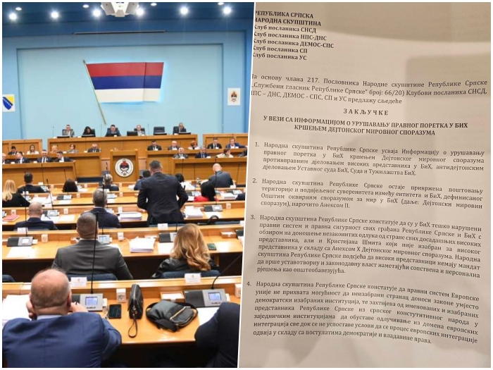 NSRS usvojila zaključke: Ovo je svih 13