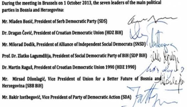 Ovo je dokument iz Brisela u kojem je SDP potpisao legitimno predstavljanje