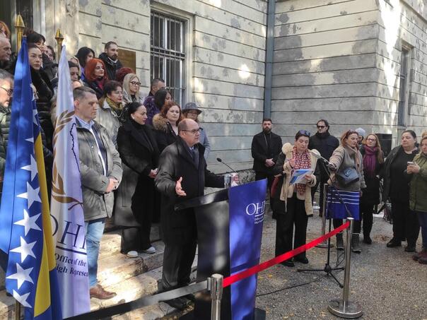 Ovo su detalji Schmidtovog naloga za spas Nacionalne biblioteke BiH