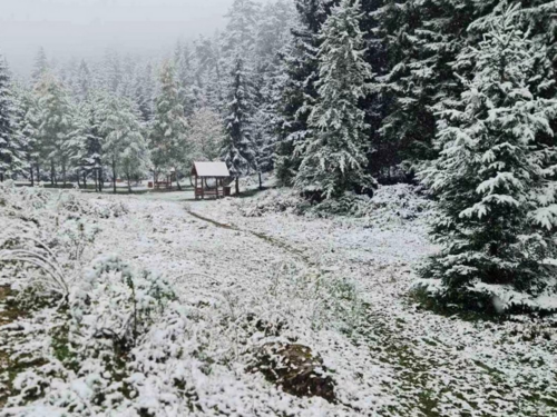 Ozbiljno zabijelilo na Trebeviću: Pogledajte kako izgleda
