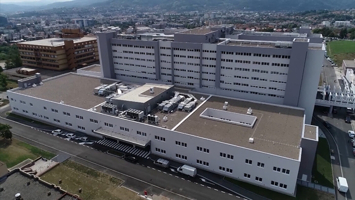 Pacijent izazvao požar u UKC RS
