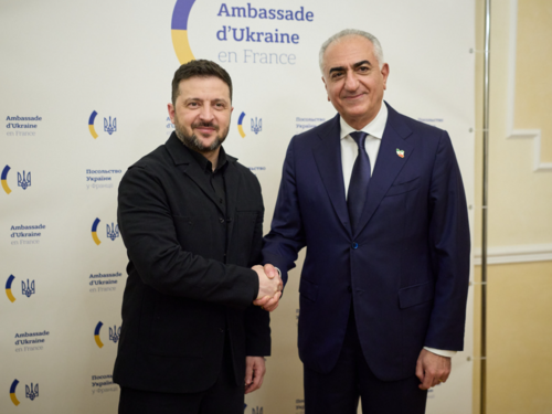 Pahlavi sa Zelenskim: Završna bitka u Iranu se približava