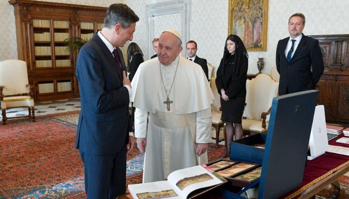 Pahor u Vatikanu s Papom razgovarao i o Ukrajini i BiH