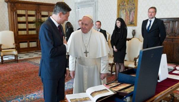 Pahor u Vatikanu s Papom razgovarao i o Ukrajini i BiH