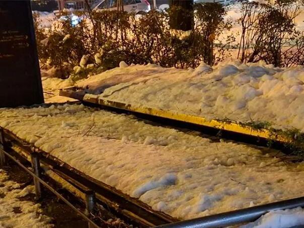 Pala nadstrešnica na autobuskoj stanici u Banjaluci