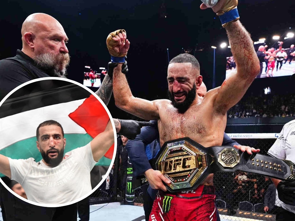 Palestinac postao UFC šampion, pa se emotivno slomio: Nije ovo borba - borba je u Palestini!