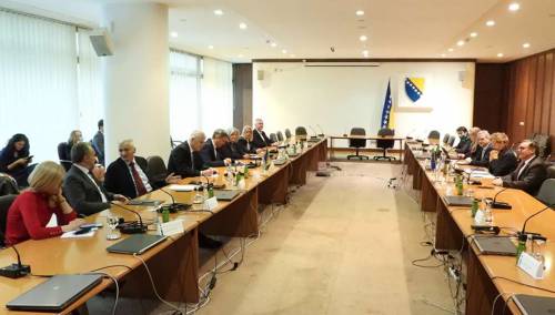 Palmer i Eichhorst s članovima Kolegija oba doma PSBiH: Ključ je u rukama domaćih političara