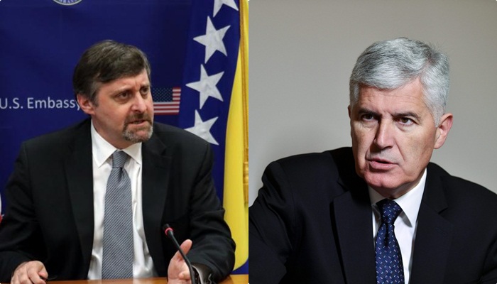 Palmer prenio Čoviću jasan stav SAD, suprotan željama HDZ-a