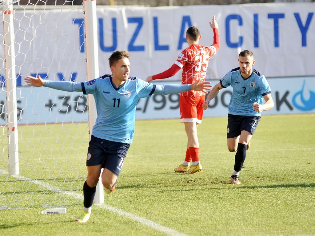 Pantelić sa tri gola donio pobjedu Tuzla Cityju
