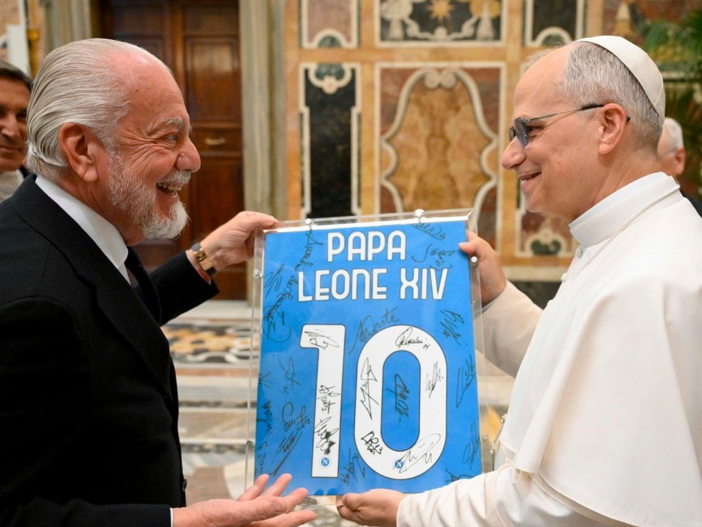 Papa primio osvajače Scudetta i sve nasmijao porukom o Romi