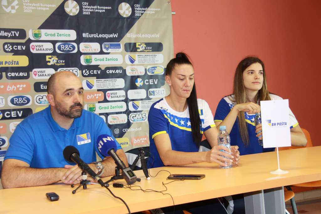 Paradžik i Bošković novi aduti bh. odbojkašica za sutrašnji trijumf u Zenici protiv Švedske