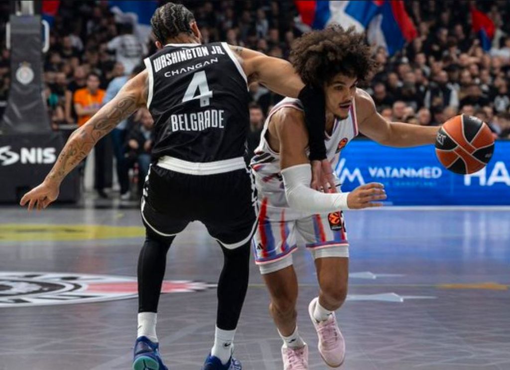 Partizan doživio najteži poraz sezone: Paris ubjedljiv u Beogradu
