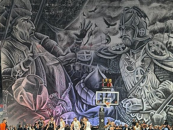 Partizan žestoko kažnjen zbog koreografije na kojoj Obilić ubija sultana